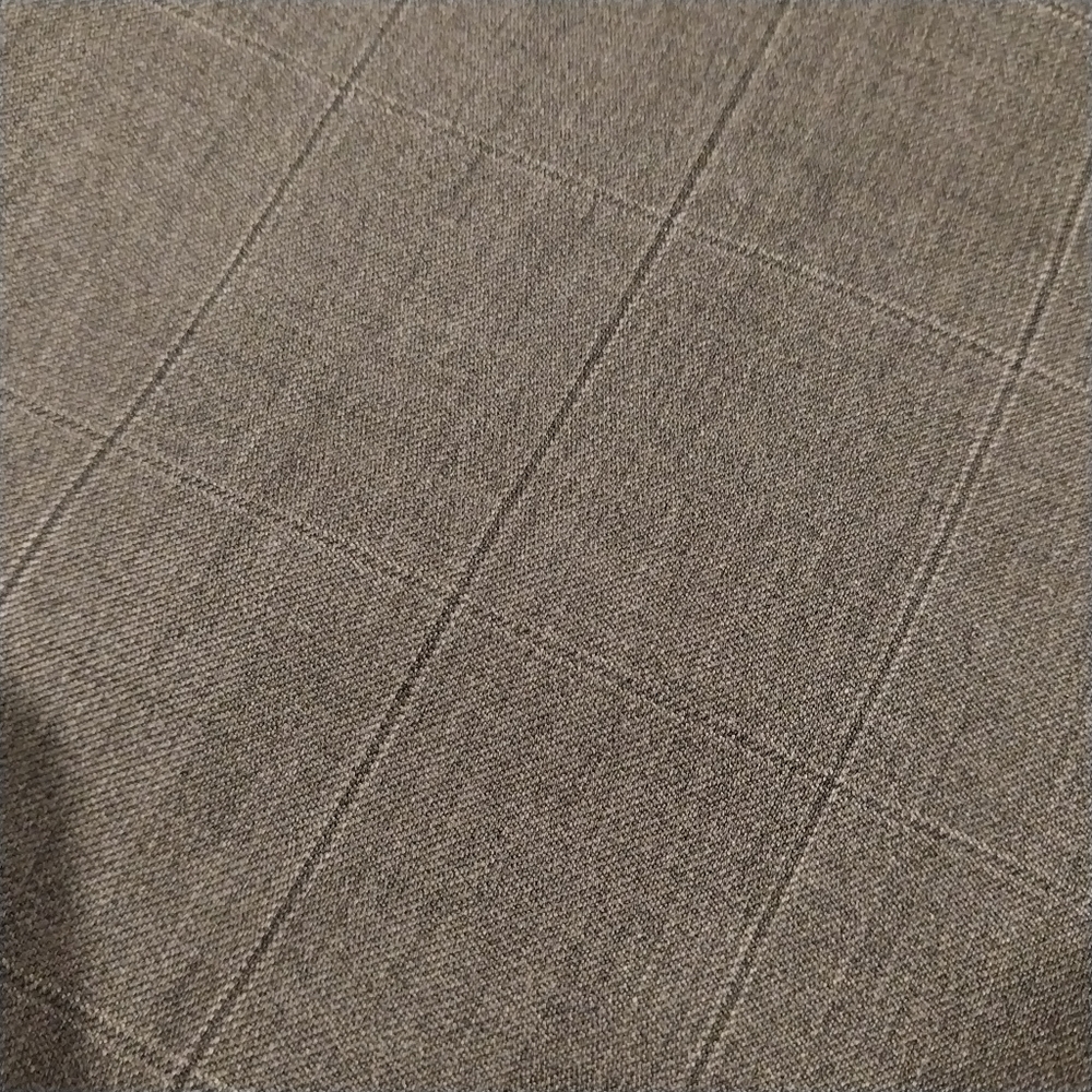 J Hilburn Grey Check Wool Slacks